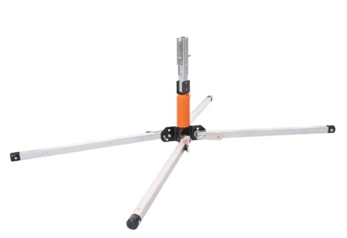 folded down, orange springs, metal