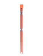 E55 Tripod d | Eastern Metal Signs and Safety sign stand orange folded up tripod