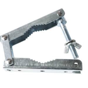 clamp, steel, sign stand
