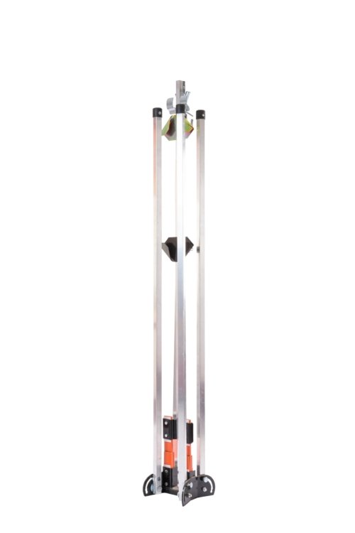 tripod, orange, stand