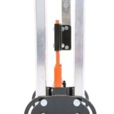 sign stand, orange, tripod