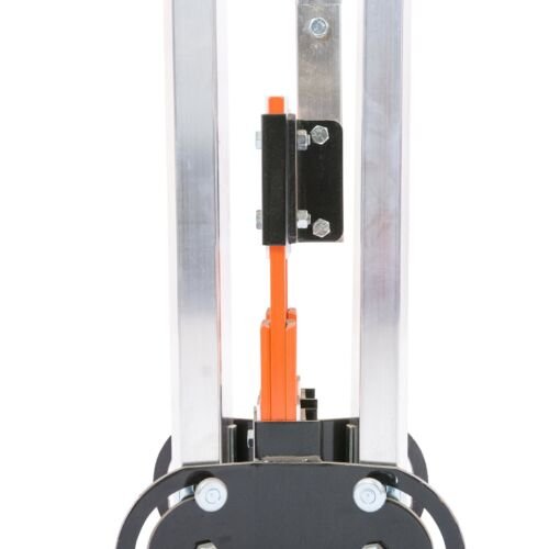 sign stand, orange, tripod