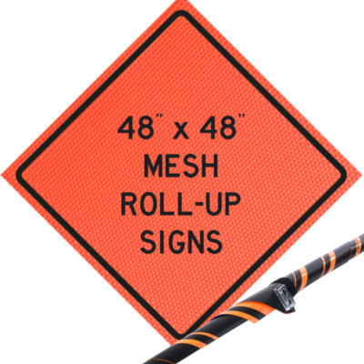 roll up signs inch
