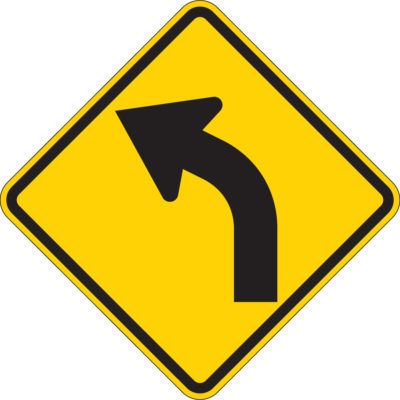 left sign arrow diamond