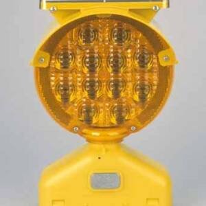 em flagger sign blinker light