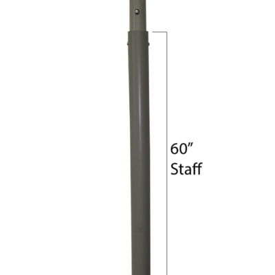 60 inch staff flagger addition