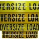 Oversize Load Sign Aluminum