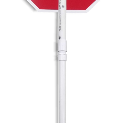 pvc hande for stop sign and flaggers