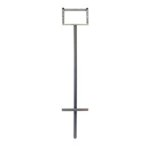 Pogo Ground Stake Sign Stand