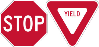 traffic regulatory signs