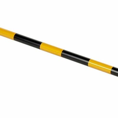 black and yellow cone bar
