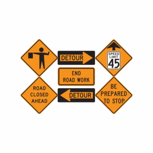 Temporary Traffic Control Signs