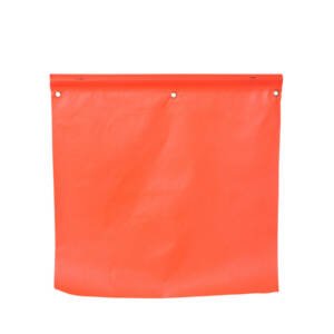 orange vinyl flag