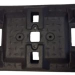 HEAVY SIGN BASE FOR VERTICAL PANEL, PEDESTRIAN CROSSING BASE OR METAL SQUARE TUBING AND SIGN BASE