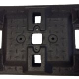 HEAVY SIGN BASE FOR VERTICAL PANEL, PEDESTRIAN CROSSING BASE OR METAL SQUARE TUBING AND SIGN BASE