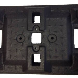 HEAVY SIGN BASE FOR VERTICAL PANEL, PEDESTRIAN CROSSING BASE OR METAL SQUARE TUBING AND SIGN BASE