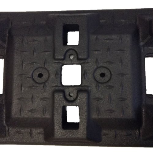 HEAVY SIGN BASE FOR VERTICAL PANEL, PEDESTRIAN CROSSING BASE OR METAL SQUARE TUBING AND SIGN BASE