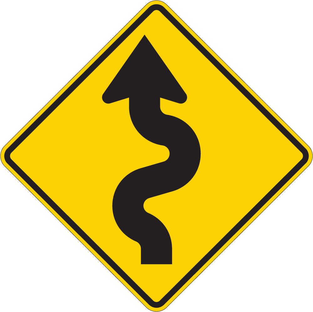 WINDING ROAD (W1-5)