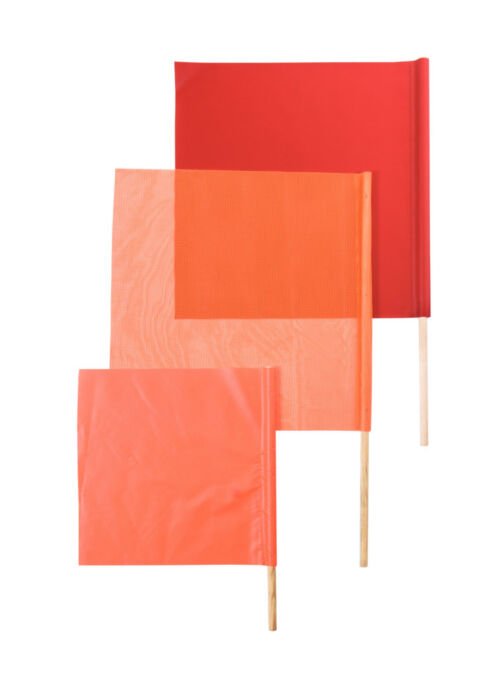Warning Flags different sized and style flaggers