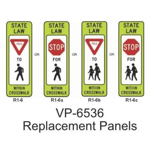 pedestrian-sign-replacement-panels