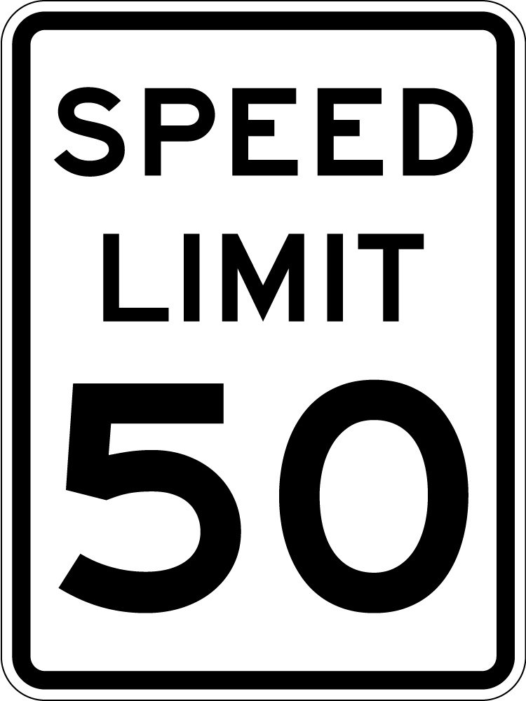 SPEED LIMIT (R2-1)
