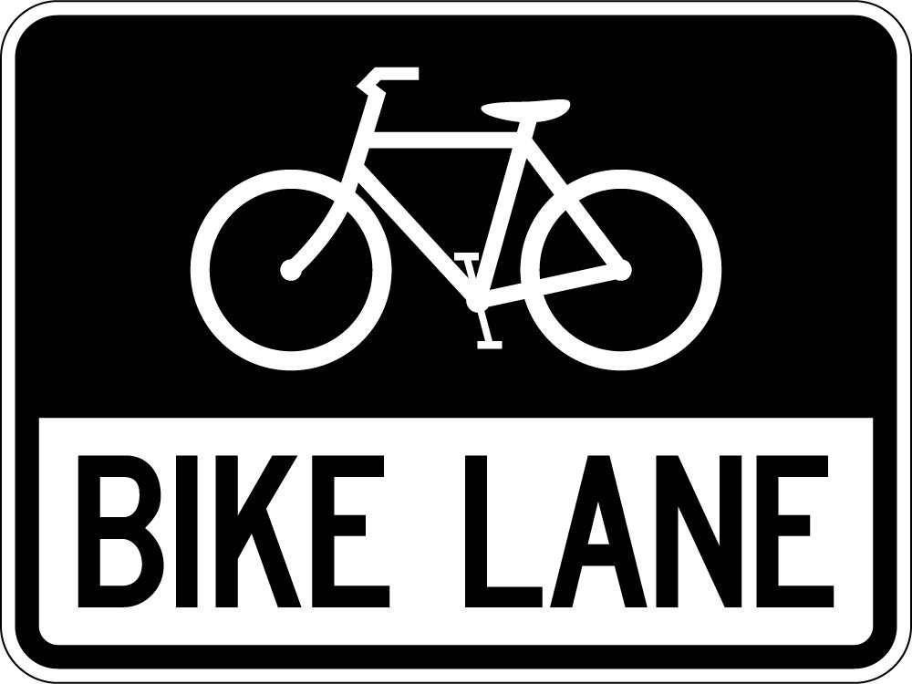 BICYCLE LANE ONLY (R3-17)