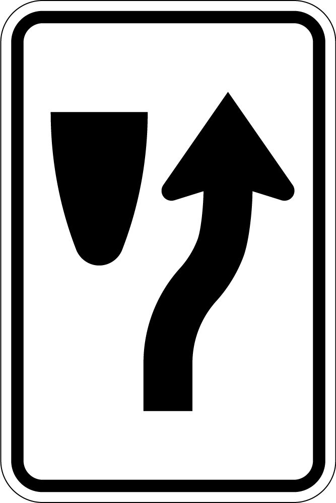 KEEP RIGHT (R4-7)