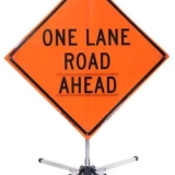 sign stand short for roll up and rigid signs