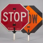 STOP/SLOW Paddle – LED Manufactured by Eastern Metal Signs and Safety