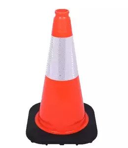 Black Base Traffic Cones