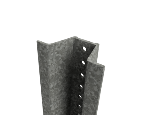 sign post, galvanized