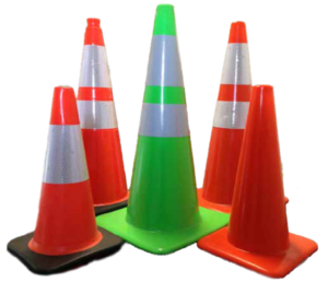 road cones emergency cones traffic control parking control traffic flow
