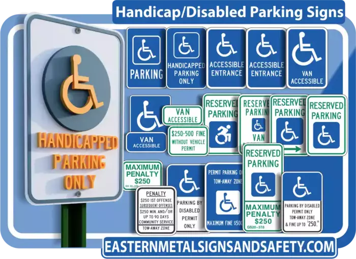 Handicapped Parking Signs manufacture and sell handicapped signs 