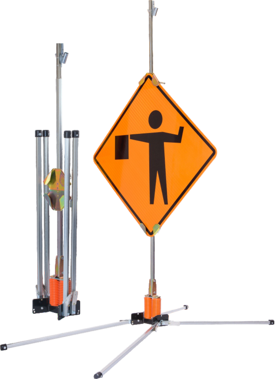 mid size sign stand