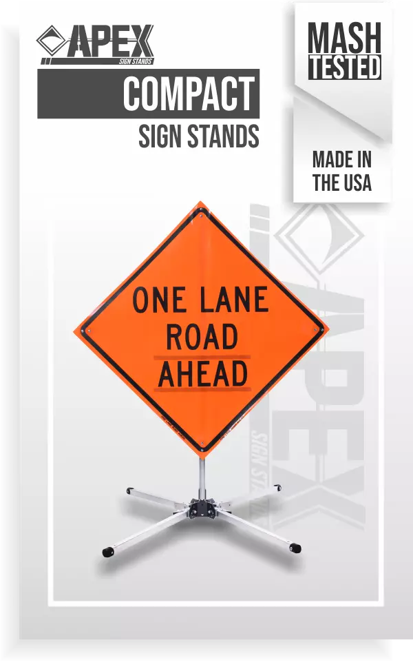 portable traffic sign stand