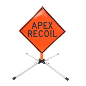 apex compact sign stand mash approved