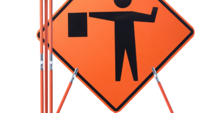 tripod temporary traffic control