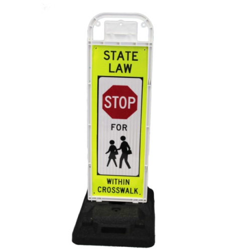 STOP FOR PEDESTRIANS