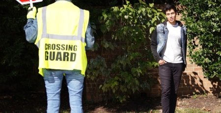 crossing guard pedestrian safety