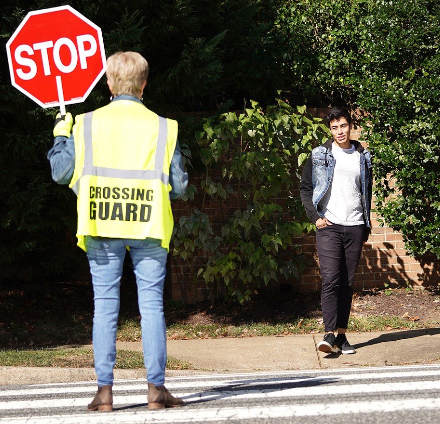 crossing guard pedestrian safety