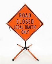 Road Closed Local Traffic Non-Reflective