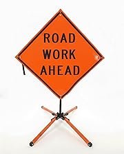 Road Work Ahead Non-Reflective