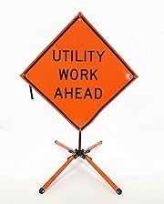 Utility Work Ahead Non-Reflective