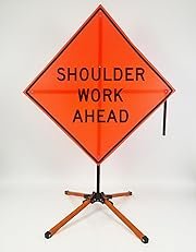 Shoulder Work Ahead Non-Reflective