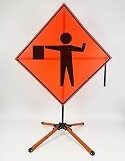 Flagger Symbol Non-Reflective