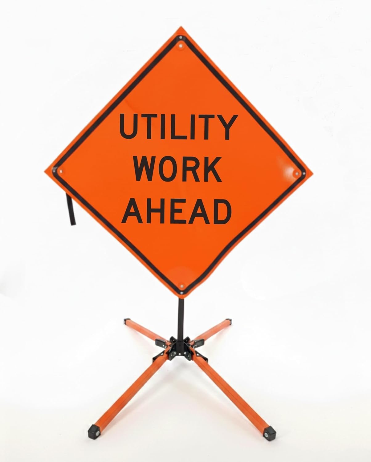 Non-Reflective Traffic Roll-Up Sign Kit