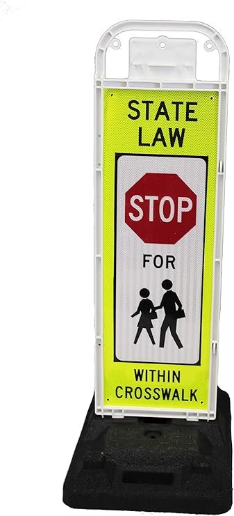 Stop For Pedestrians Plural