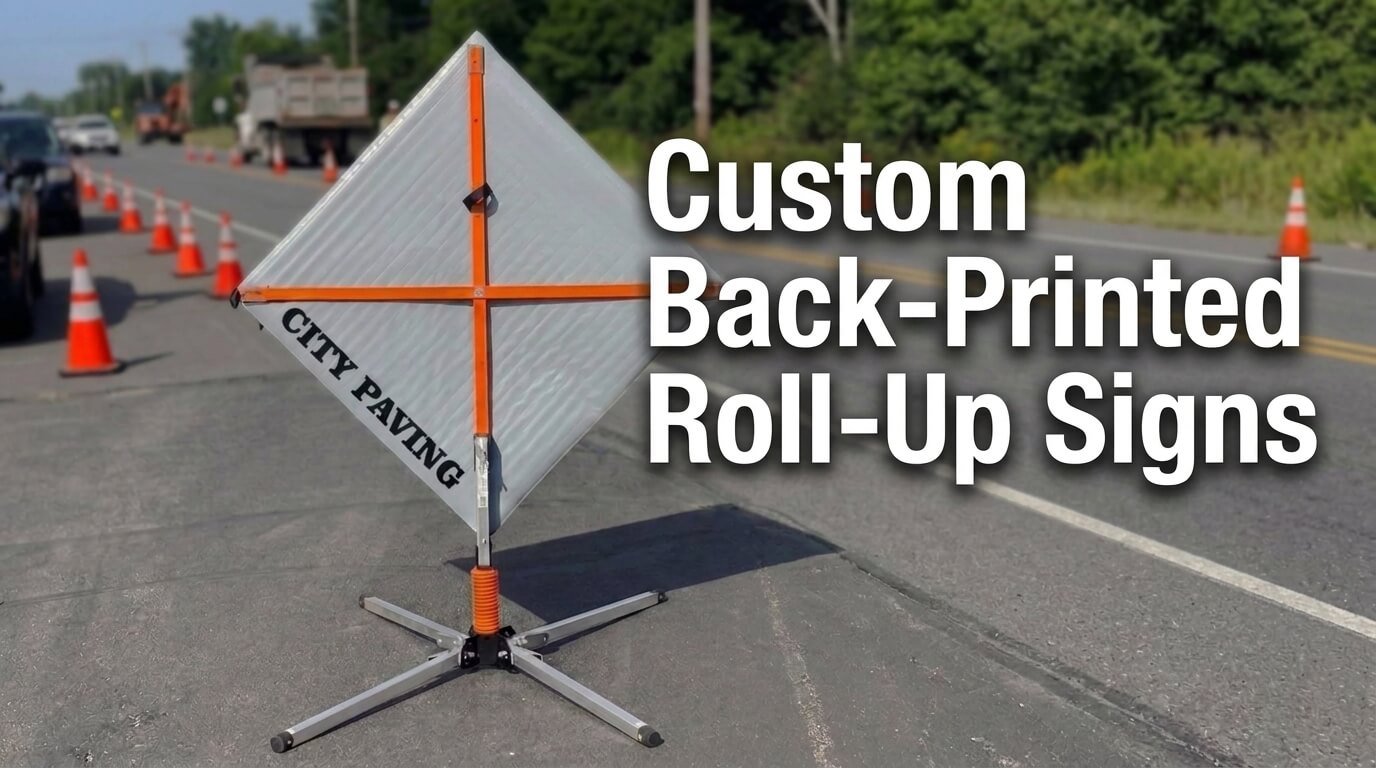 Custom Back-Printed Roll-Up Signs