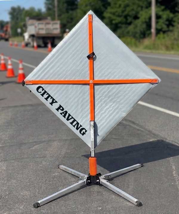 Custom Back-Printed Roll-Up Sign