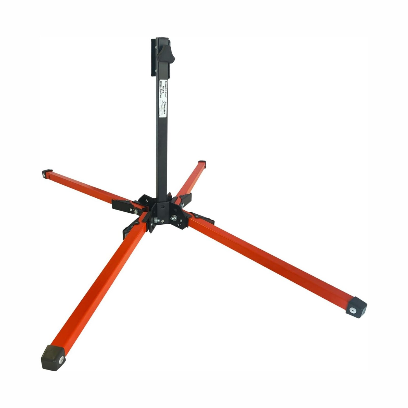 Eastern Metal economical steel compact roll-up sign stand with short legs
